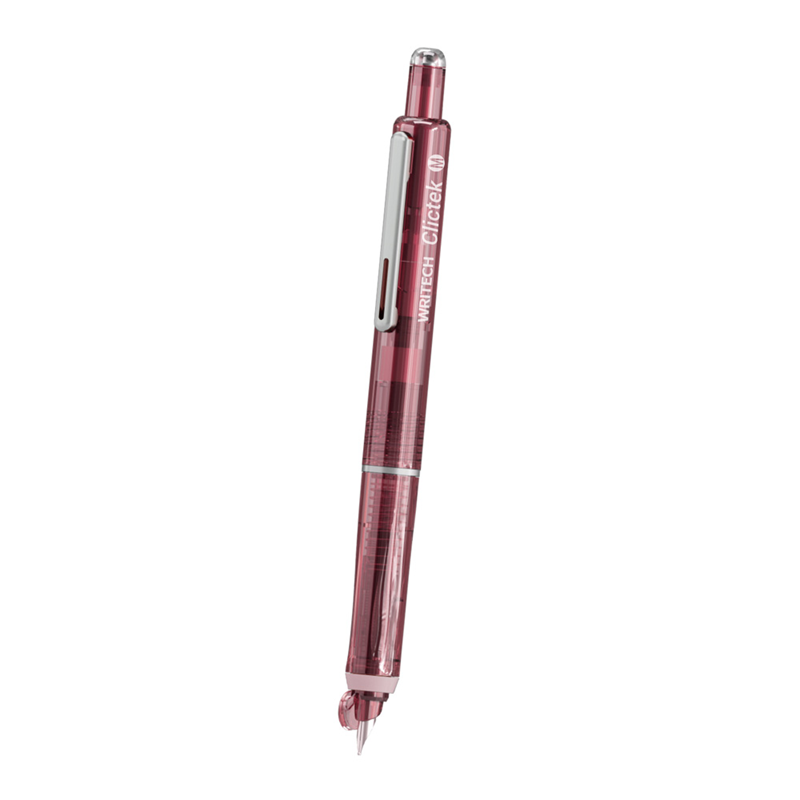 Prestij ve Dolma Kalemler WRITECH W-784M BASMALI DOLMA KALEM KIRMIZI GÖVDE (M TIP) - BLISTER Satın Al