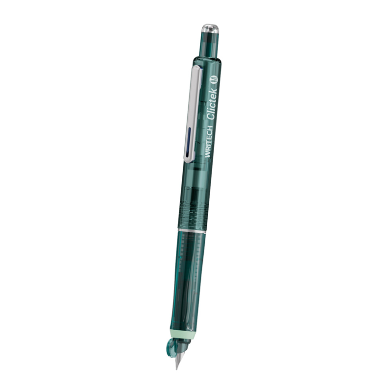 Prestij ve Dolma Kalemler WRITECH W-784M BASMALI DOLMA KALEM YEŞİL GÖVDE (M TIP) - BLISTER Satın Al