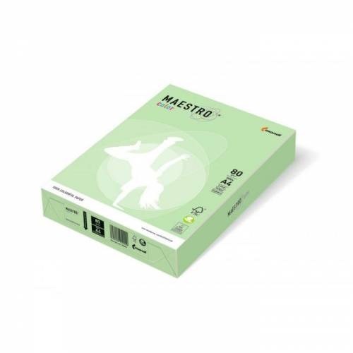 Renkli Fotokopi Kağıtları Maestro A4 Renkli Fotokopi Kağıdı Yeşil (Mg28) 80Gr 1 Koli Satın Al