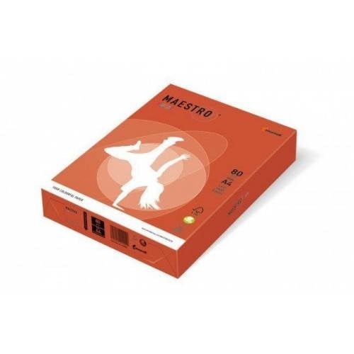 Renkli Fotokopi Kağıtları Maestro A4 Renkli Fotokopi Kağıdı Kırmızı CO44 80Gr 1 Paket Satın Al