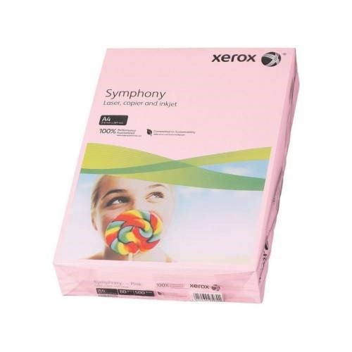 Renkli Fotokopi Kağıtları Xerox 3R93970 A4 80Gr 500YP Symphony Pembe Renkli Fotokopi Kağıdı Satın Al
