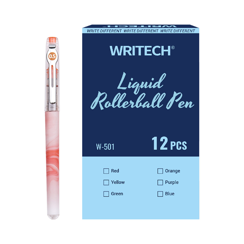 Roller ve Jel Kalemler WRITECH W-501 LIQUID ROLLER 0,5MM KALEM TURUNCU - 12'Lİ KUTU Satın Al