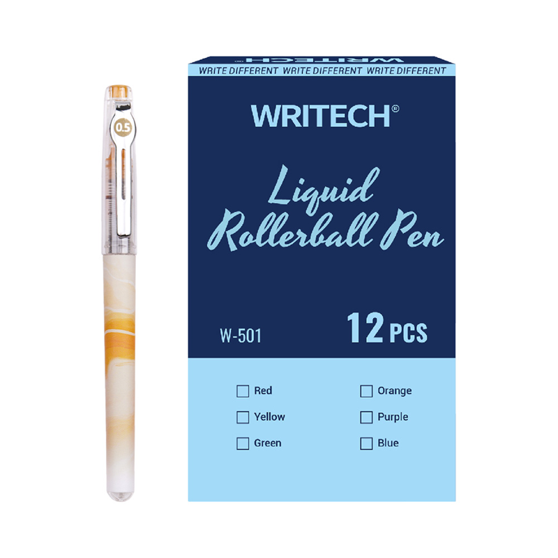 Roller ve Jel Kalemler WRITECH W-501 LIQUID ROLLER 0,5MM KALEM AMBER - 12'Lİ KUTU Satın Al