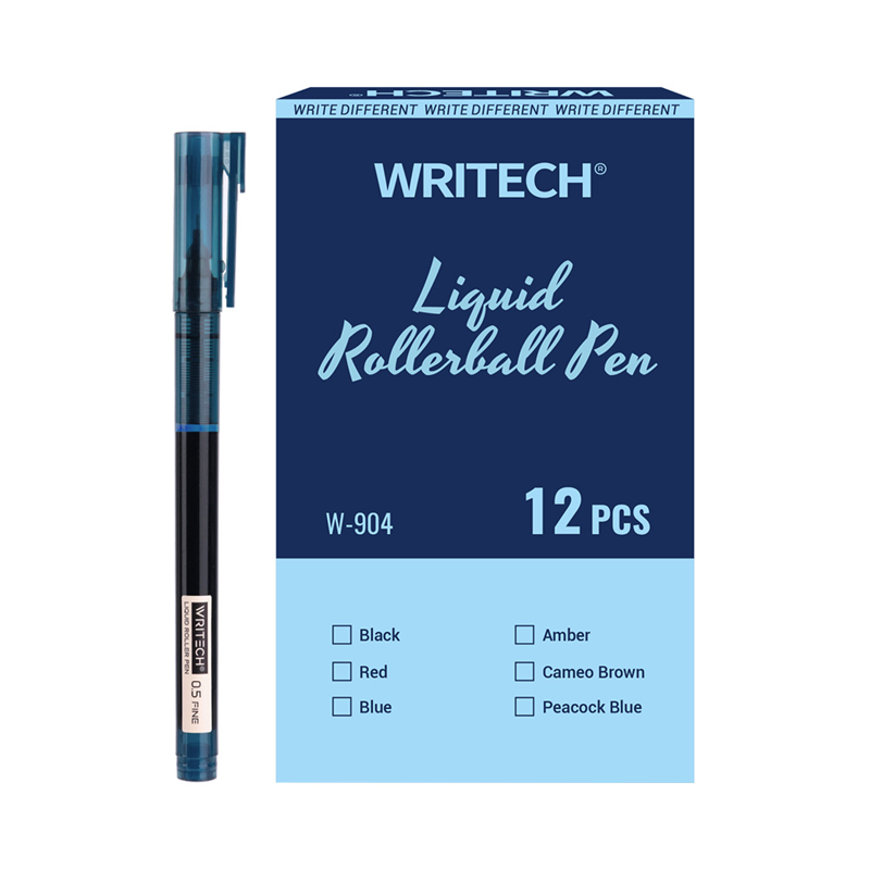 Roller ve Jel Kalemler WRITECH W-904 LIQUID ROLLER 0,5MM KALEM KOYU YEŞİL - 12'Lİ KUTU Satın Al