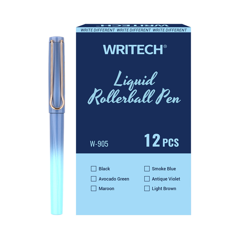 Roller ve Jel Kalemler WRITECH W-905 LIQUID ROLLER 0,5MM KALEM GÖK MAVİSİ - 12'Lİ KUTU Satın Al