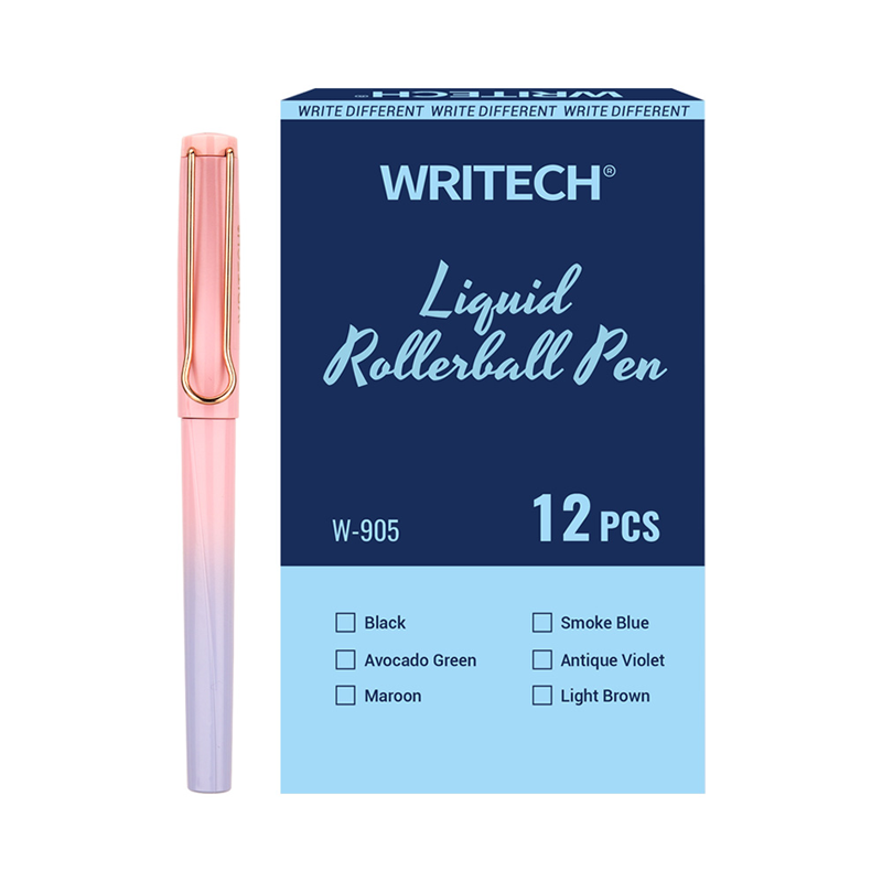 Roller ve Jel Kalemler WRITECH W-905 LIQUID ROLLER 0,5MM KALEM PEMBE - 12'Lİ KUTU Satın Al