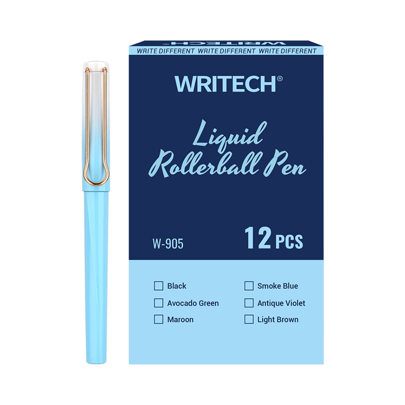 Roller ve Jel Kalemler WRITECH W-905 LIQUID ROLLER 0,5MM KALEM MAVİ - 12'Lİ KUTU Satın Al