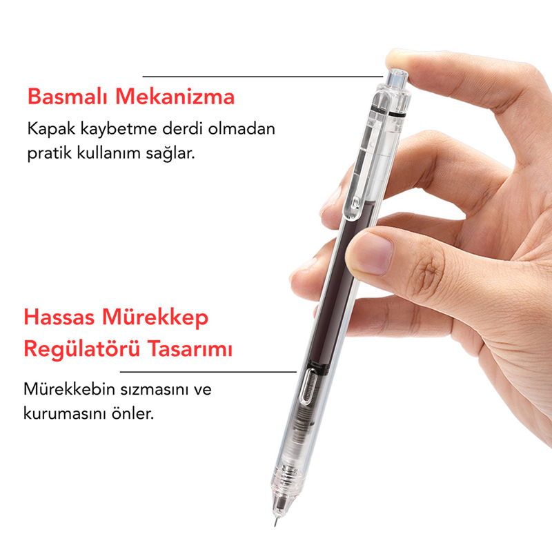 Roller ve Jel Kalemler WRITECH W-927 LIQUID ROLLER 0,5MM KALEM MAVİ - 12'Lİ KUTU Satın Al