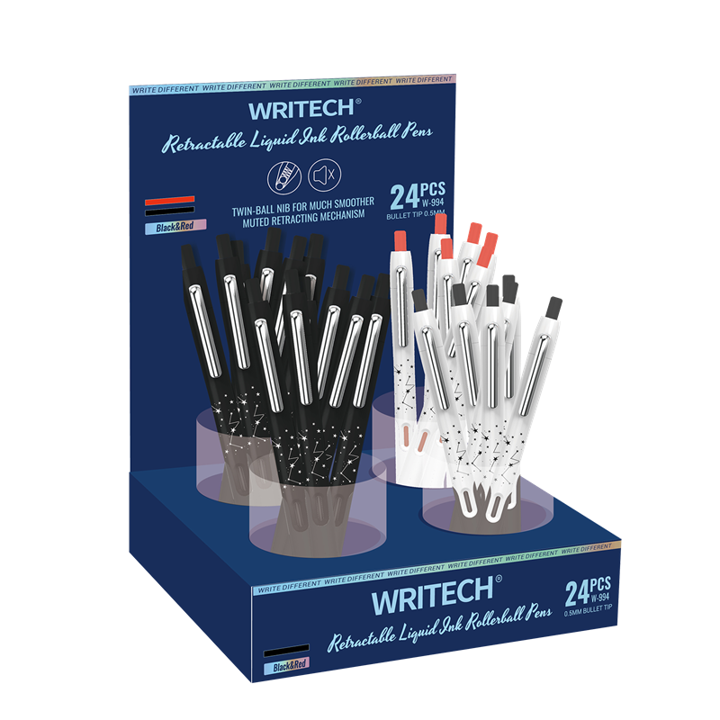 Roller ve Jel Kalemler WRITECH W-994 0,5MM BASMALI ROLLER KALEM - 85'Lİ STAND Satın Al