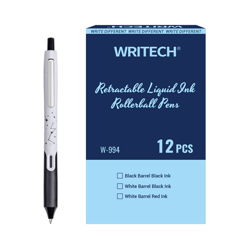 Roller ve Jel Kalemler WRITECH W-994 0,5MM BASMALI ROLLER KALEM BEYAZ GÖVDE -12'Lİ KUTU Satın Al