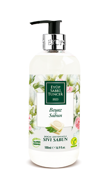 Sabunlar Eyüp Sabri Tuncer 500ml Sabun Doğal Zeytin Yağlı Sıvı Sabun Beyaz Satın Al