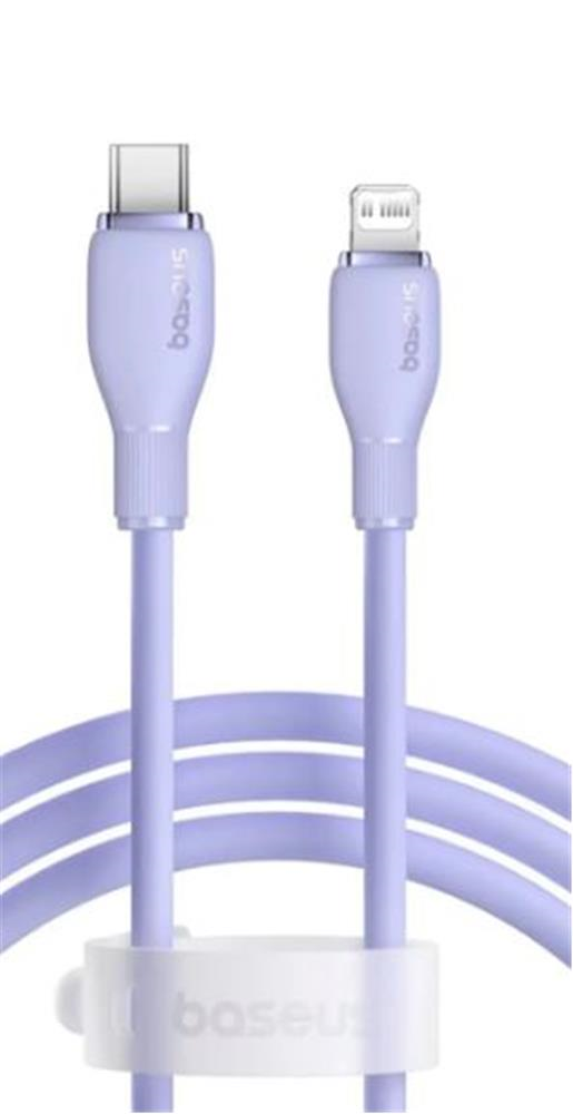 Şarj Kabloları Baseus Pudding USB-A Light 2.4A Kablo 1.2m Mor (P10355700511-00) Satın Al