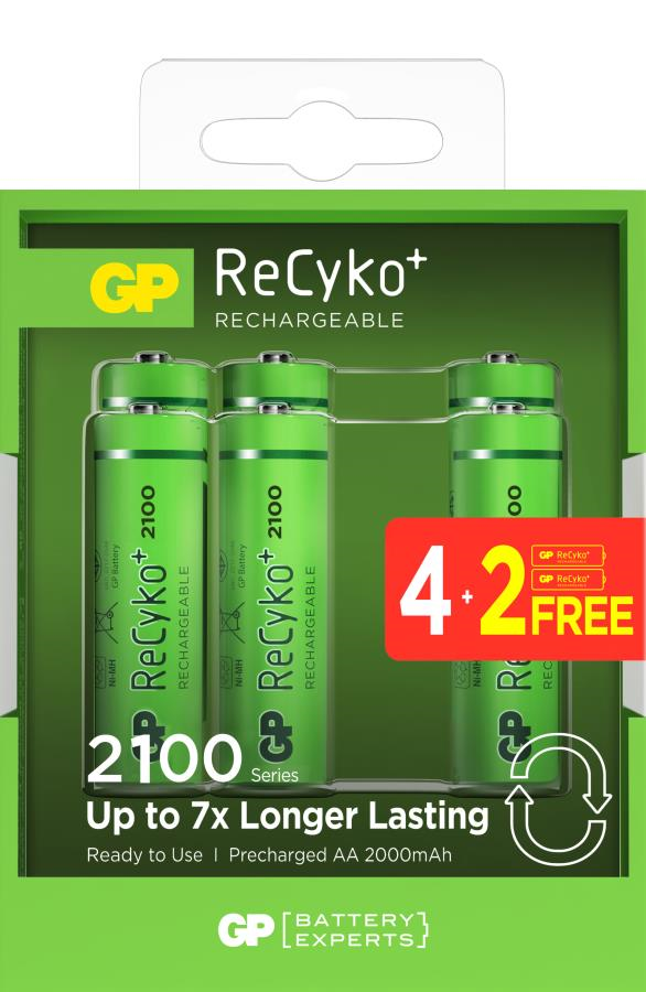 Şarj Kabloları GP AA 2000 mAh Pro Şarjlı Kalem Pil 4+2li Paket  Paket GP210AAHCBR21-2GVPTLB6 Satın Al