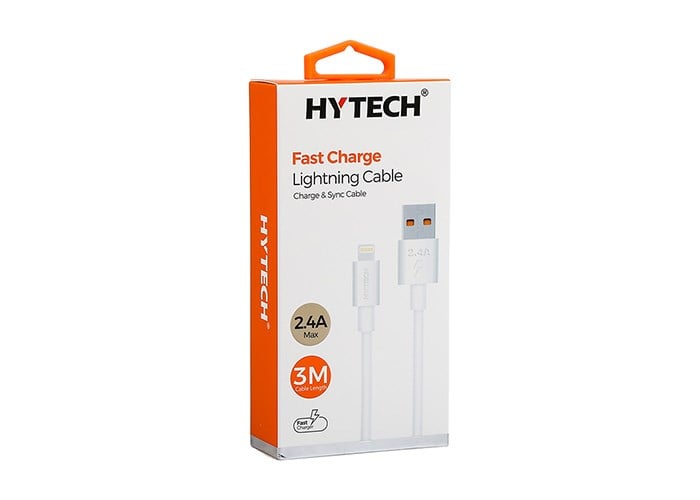 Şarj Kabloları Hytech HY-X99 3m 2.4A Usb to Lightning Beyaz Data + Sarj Kablosu Satın Al