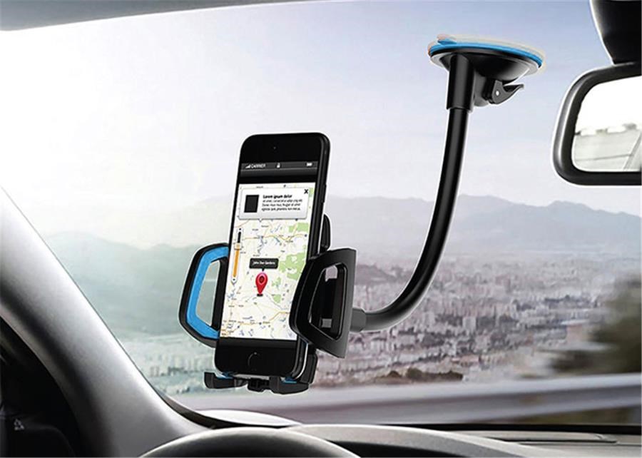 Şarj Kabloları Hytech HY-XH20 Vantuz + Braketi 360 Derece Siyah-Mavi Telefon Tutucu Satın Al