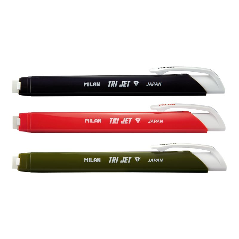 Silgiler MILAN 3026521 TRI JET BASMALI SİLGİ - 21ADET Satın Al