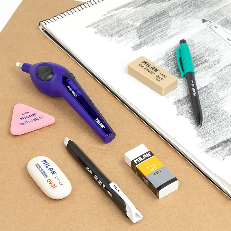 Silgiler MILAN 3026521 TRI JET BASMALI SİLGİ - 21ADET Satın Al