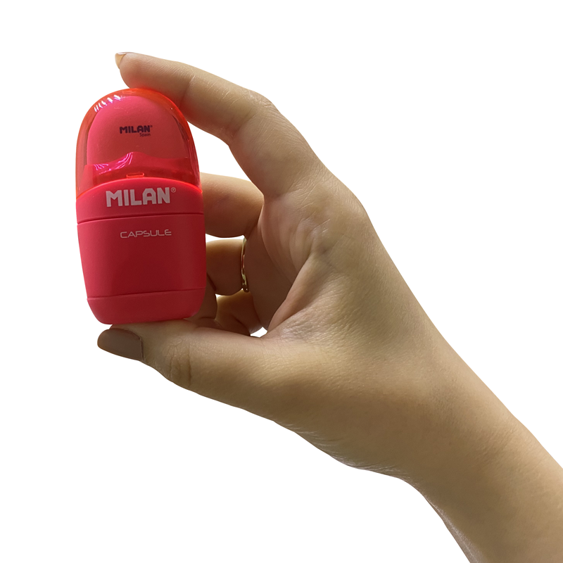 Silgiler MILAN 4705116 CAPSULE KALEMTRAŞ/SİLGİ(FLUO) - 16ADET Satın Al
