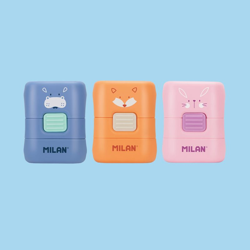 Silgiler MILAN 4901116FA FUN ANIMAL FIRÇALI SİLGİ - 16ADET Satın Al