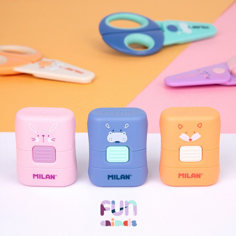 Silgiler MILAN 4901116FA FUN ANIMAL FIRÇALI SİLGİ - 16ADET Satın Al