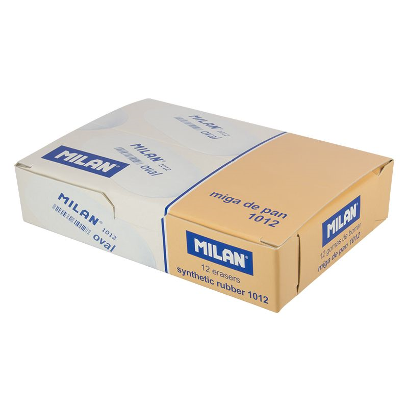 Silgiler MILAN CMM1012 SENTETİK OVAL SİLGİ - 12ADET Satın Al
