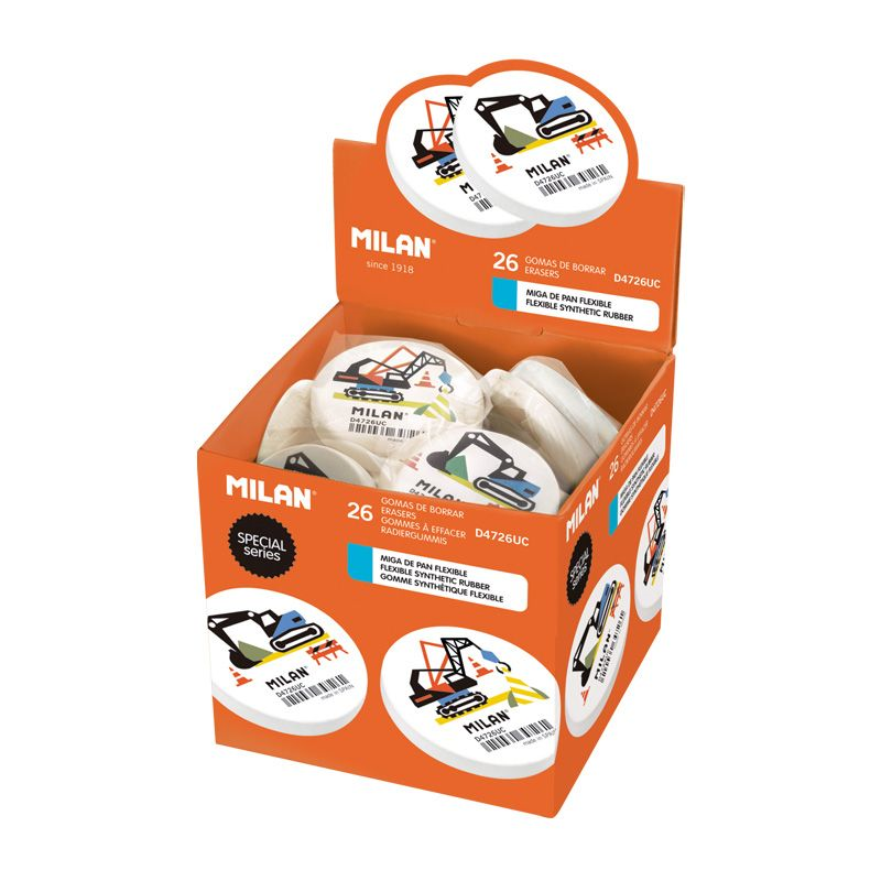 Silgiler MILAN CNMD4726UC CONSTRUCTION SENTETİK BASKILI SİLGİ - 26ADET Satın Al