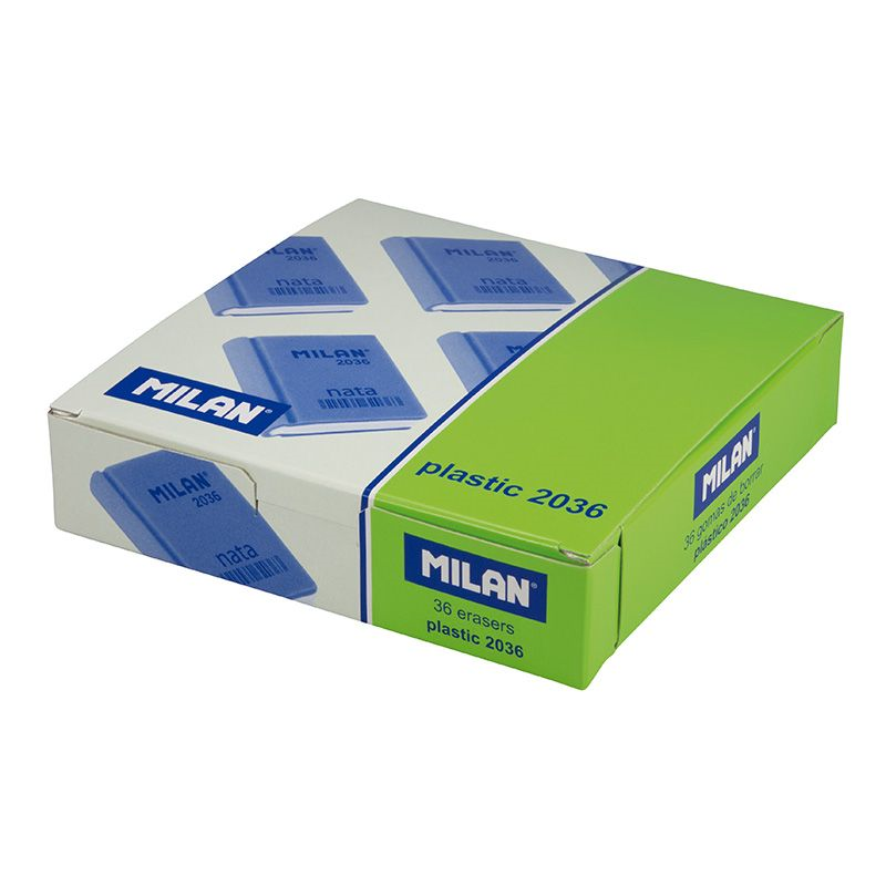 Silgiler MILAN CPM2036 NATA® KİTAP ŞEKLİNDE PLASTİK SİLGİ - 36ADET Satın Al