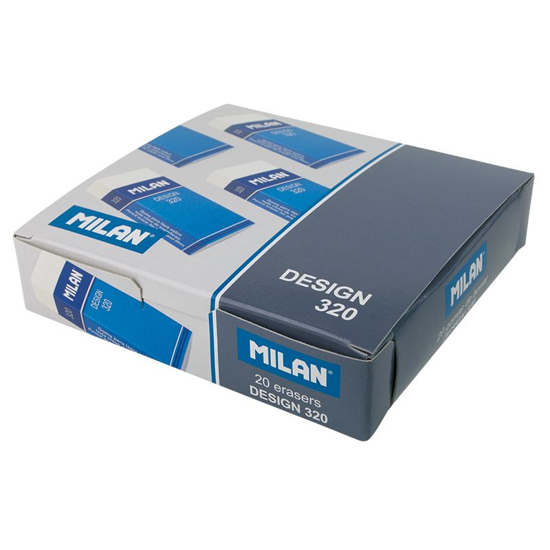 Silgiler MILAN DESIGN 320 NATA® PLASTİK SİLGİ - 20ADET Satın Al