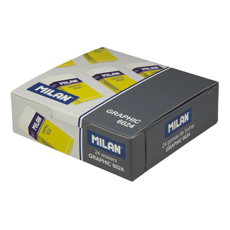 Silgiler MILAN DESIGN 6024 NATA® PLASTİK SİLGİ - 24ADET Satın Al