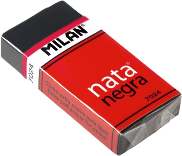 Silgiler MILAN NATA NEGRA 7024CF SİLGİ BLİSTER - 3LÜ Satın Al
