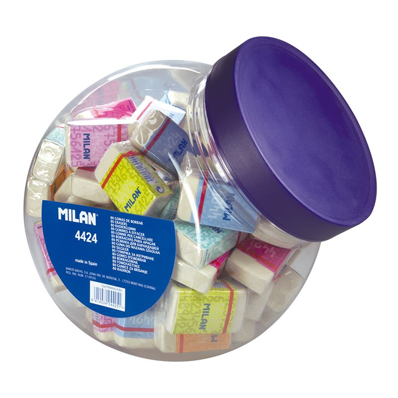Silgiler MILAN PMM4424/80 YUMUŞAK SENTETİK SİLGİ - 80ADET Satın Al