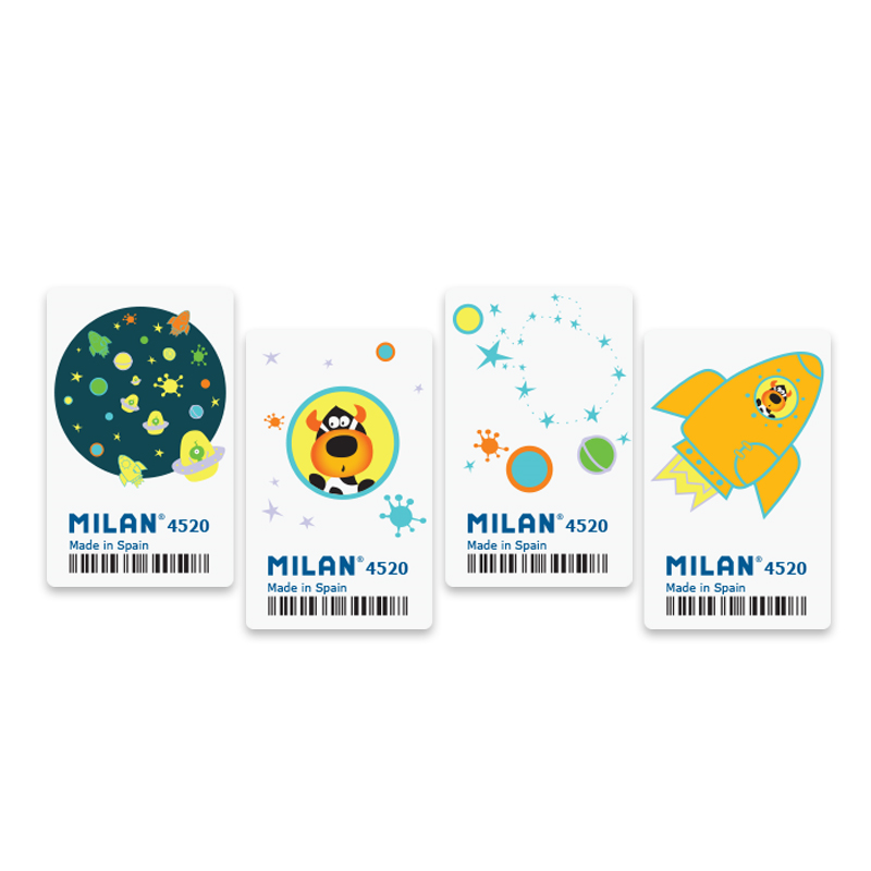 Silgiler MILAN PMM4520 SPACE UZAY ÇOÇUKLARIN TASARIMI SİLGİ - 20ADET Satın Al