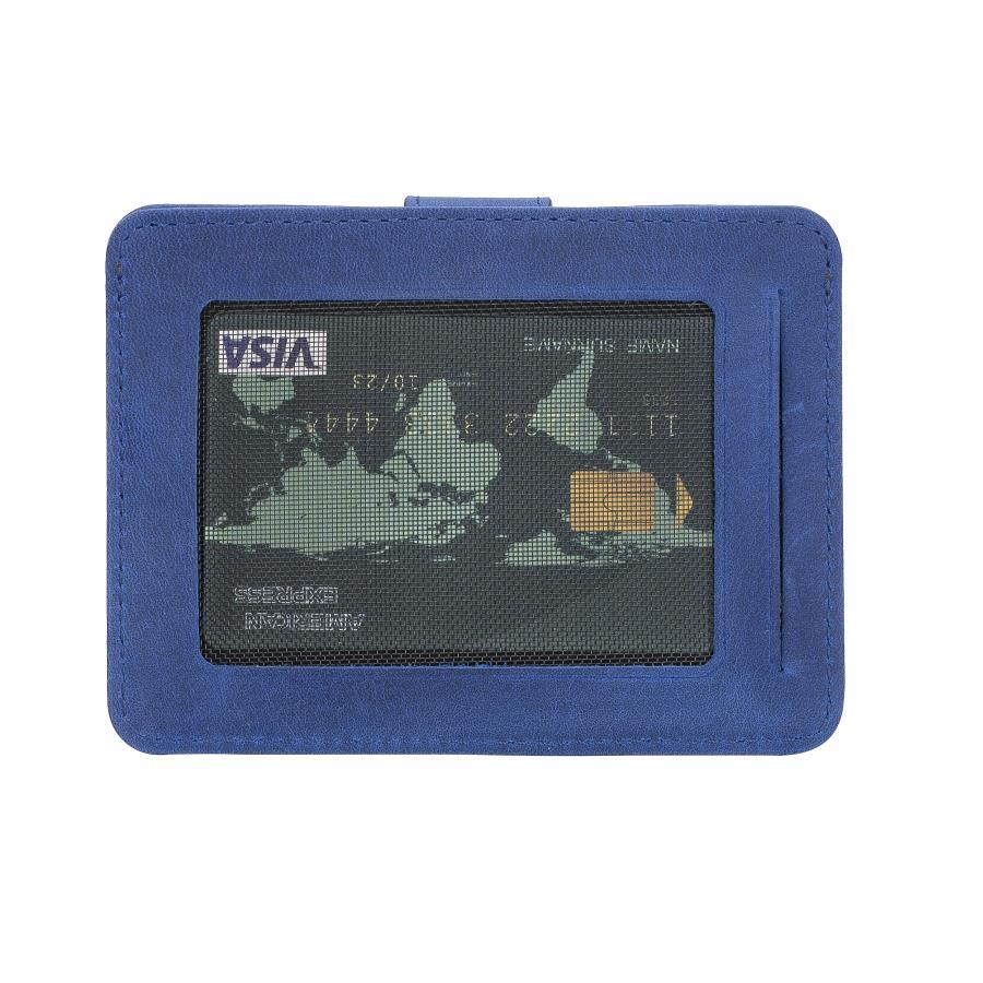 Sırt Çantası Çok Bölmeli Slim Deri Kartlık BLW019 G21 Saks Mavi Satın Al