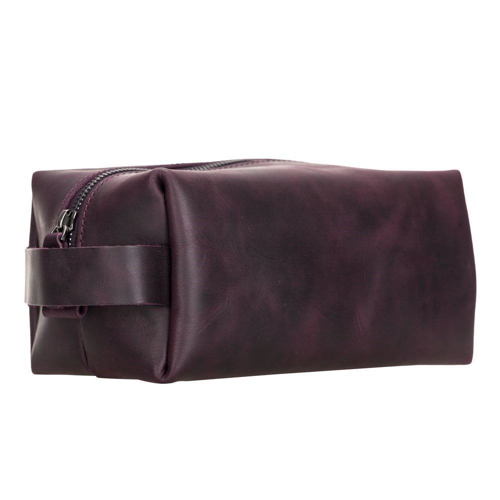 Sırt Çantası Deri Bakım Ve Seyahat Çantası, L Beden, AA7 Mor Satın Al