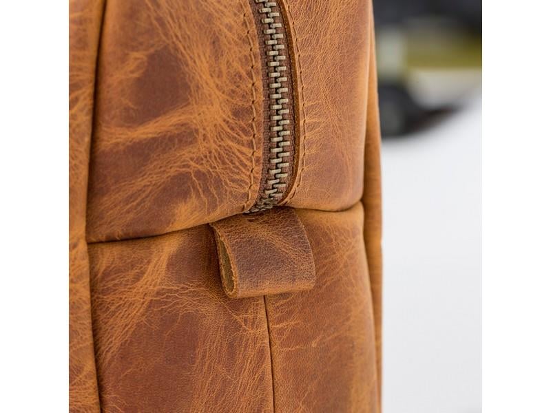 Sırt Çantası Deri Bakım Ve Seyahat Çantası, X Beden, G19 Taba Satın Al