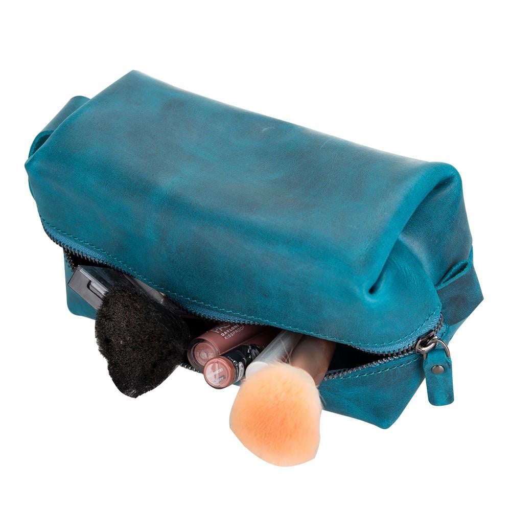 Sırt Çantası Deri Bakım Ve Seyahat Çantası, M Beden, AA32 Mavi Satın Al