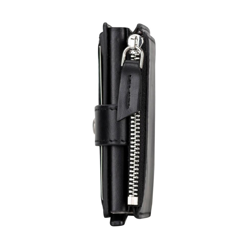 Sırt Çantası Deri Cüzdan Ve Kartlık, Mekanizmalı, 10 Adet Kart Bölmeli, Siyah Satın Al