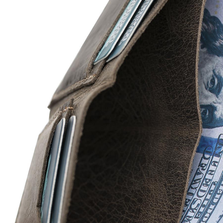 Sırt Çantası Deri Erkek Cüzdanı RO6 Kahve Satın Al