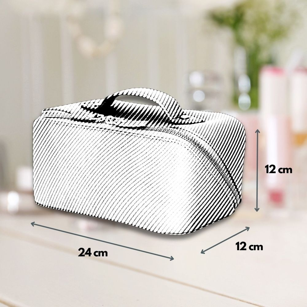 Sırt Çantası Ella Kadın Seyahat Kozmetik Bakım Makyaj Çantası Organizer Kobalt Mavi Satın Al