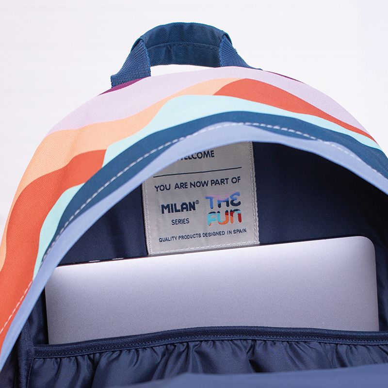Sırt Çantası MILAN 624302FN FUN ÜST RULO KAPAMA RENKLİ SIRT ÇANTASI Satın Al