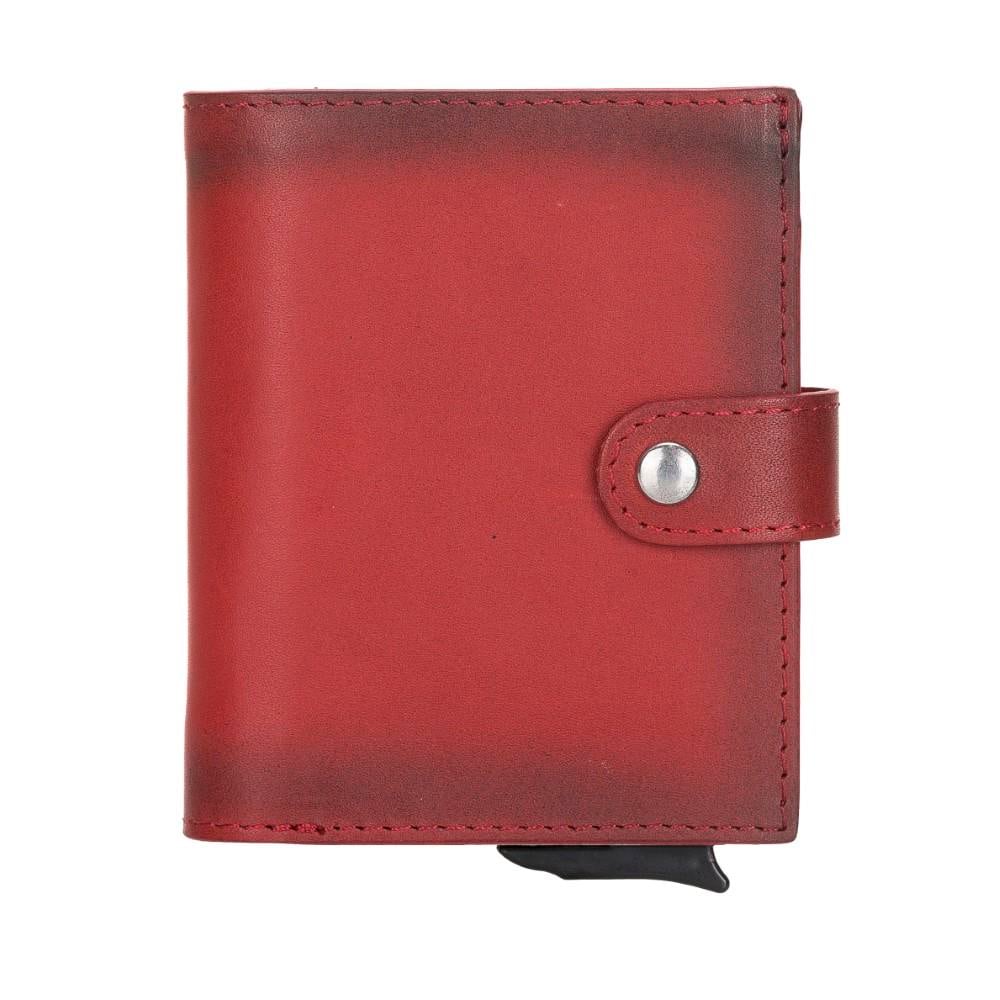 Sırt Çantası Palermo Deri Cüzdan Kartlık Mekanizmalı V4EF Kırmızı Satın Al