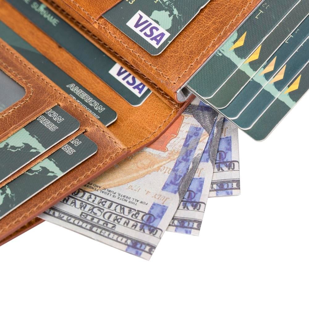 Sırt Çantası Palermo Deri Cüzdan Kartlık Mekanizmalı V18 Taba Satın Al