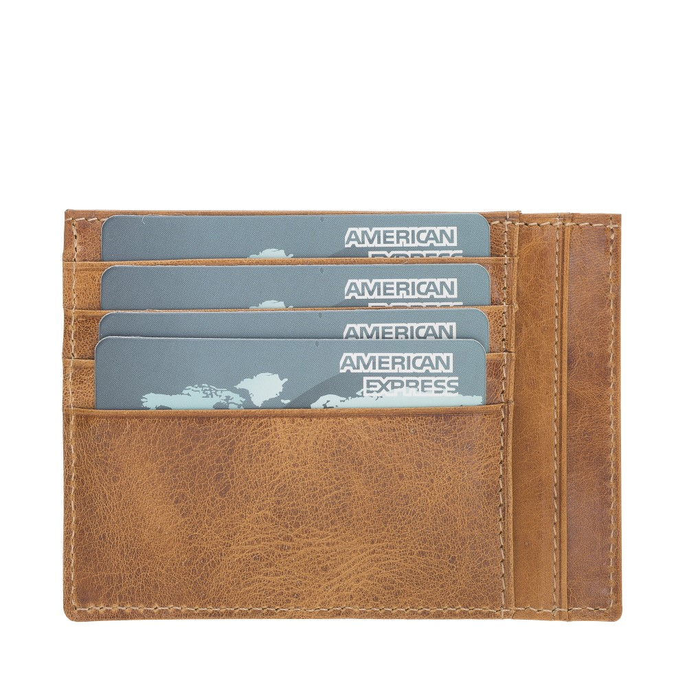 Sırt Çantası Zip Deri Fermuarlı Kartlık ZPCH V18 Taba Satın Al