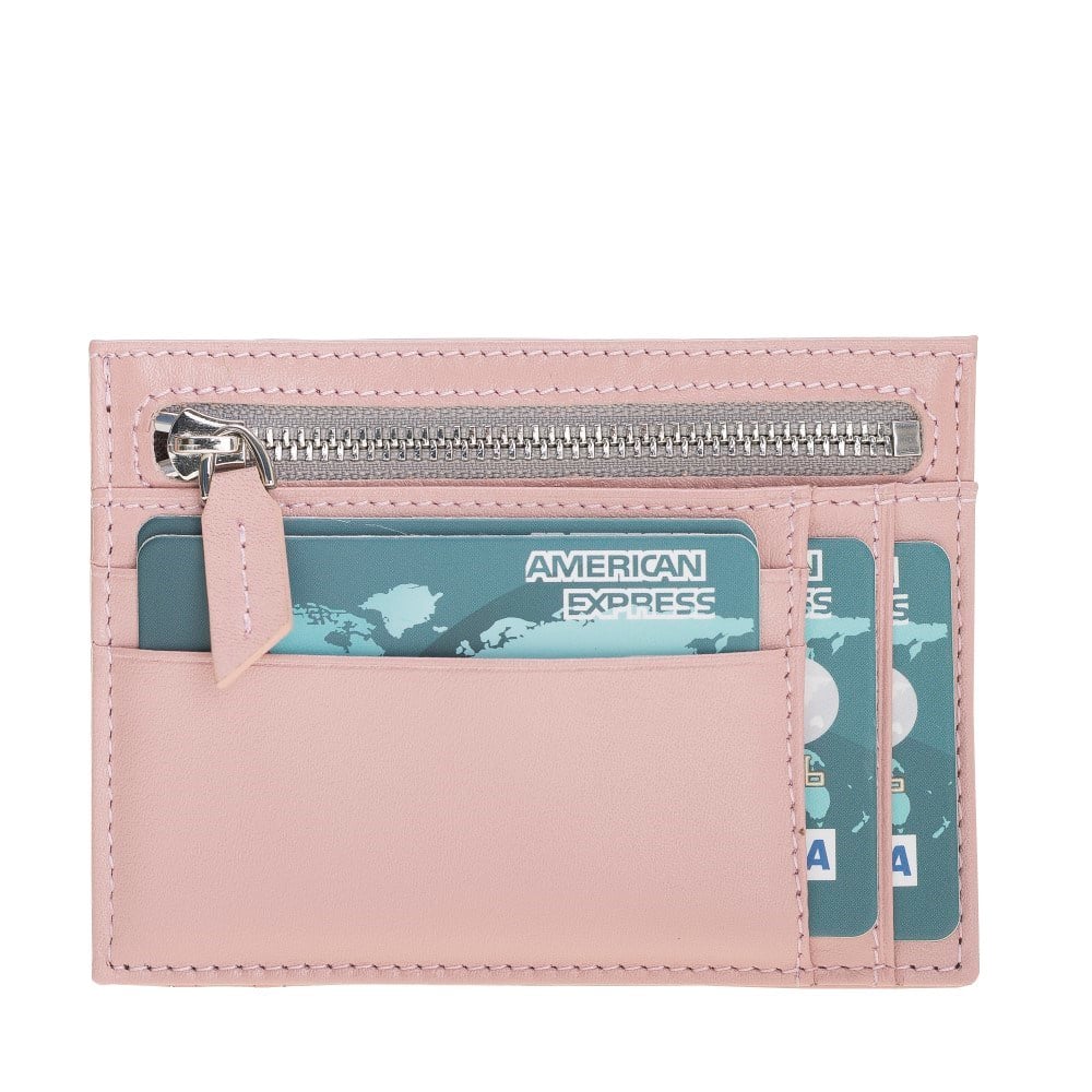 Sırt Çantası Zip Deri Fermuarlı Kartlık ZPCH NU2 Pembe Satın Al