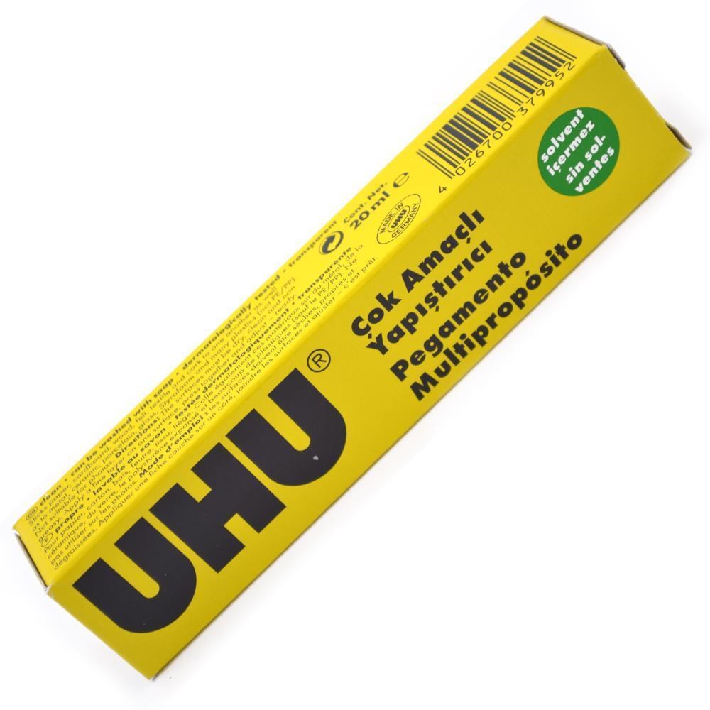 Sıvı ve Sprey Yapıştırıcılar Uhu Solventsiz Sıvı Yapıştırıcı 20 Ml Satın Al