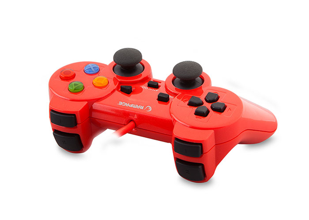 Snopy Rampage SG-R602 Ps3-Pc Kırmızı USB 1.8m Joypad