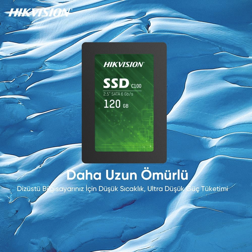 SSD Solid State Drive Hikvision 120Gb Ssd Disk Sata 3 Hs-Ssd-C100-120G 550Mb-420Mb Harddisk Satın Al