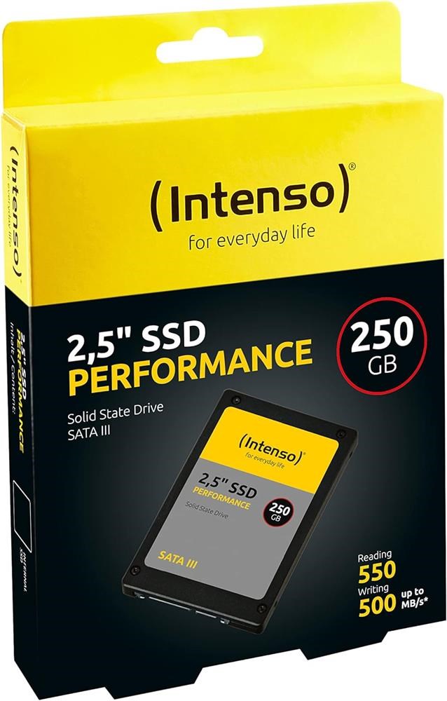 SSD Solid State Drive Intenso 250Gb Performance 250GB 2.5