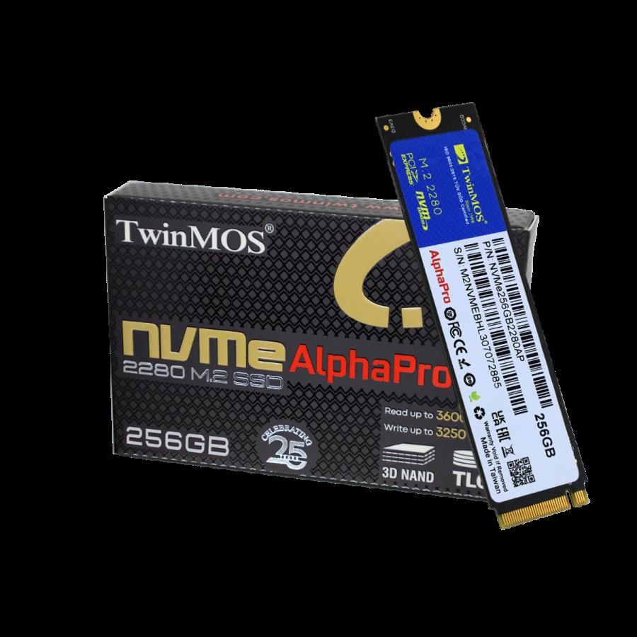 SSD Solid State Drive TwinMOS 256GB NVMe256GB2280AP M.2 PCIe Gen3 NVMe SSD (3600-3250Mb-s) TLC 3DNAND Ssd Disk Satın Al