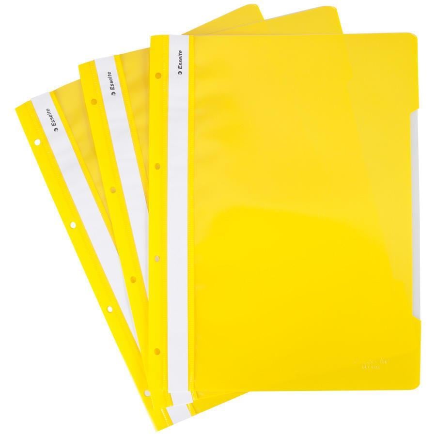 Telli Dosyalar Esselte 4199 Telli Dosya Sarı 50'li Paket Satın Al